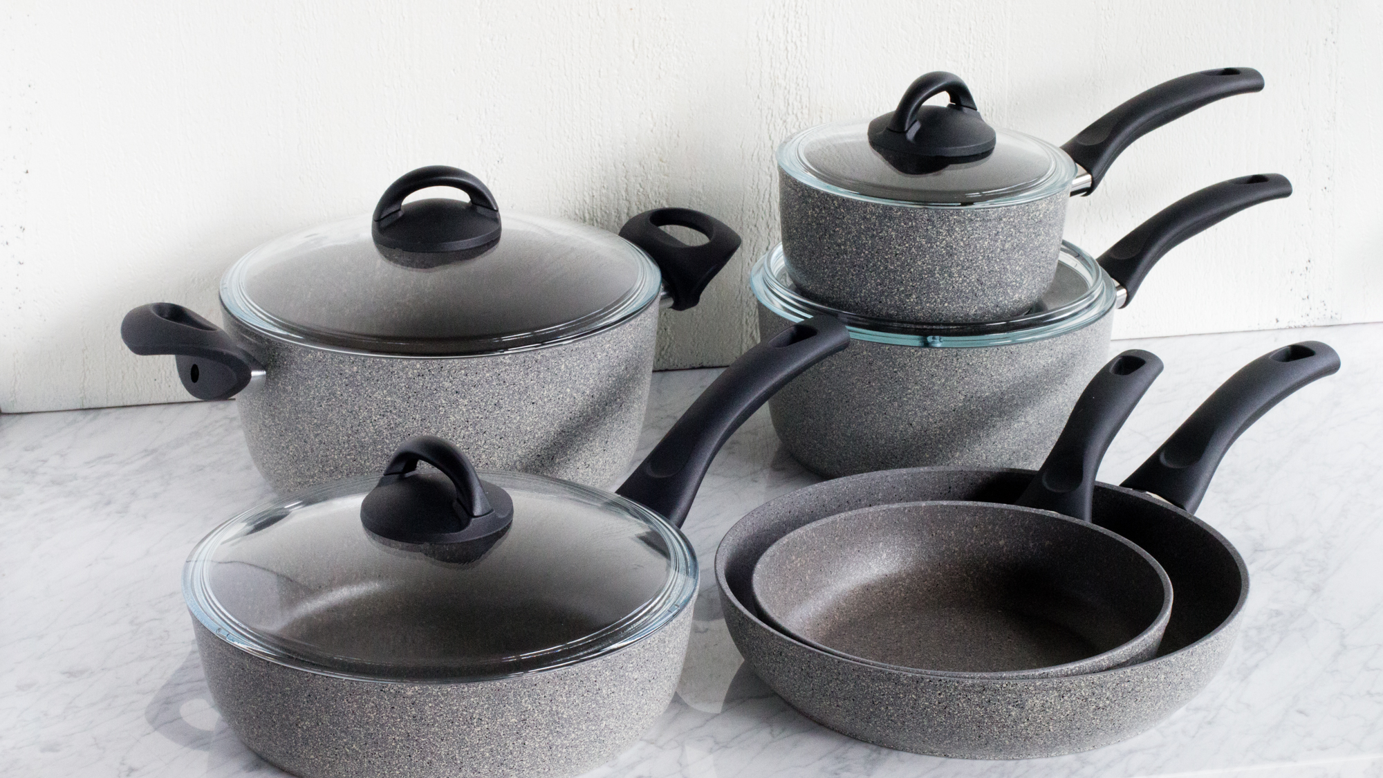 Ballarini Parma Aluminum 10pc Nonstick Cookware Set eBay